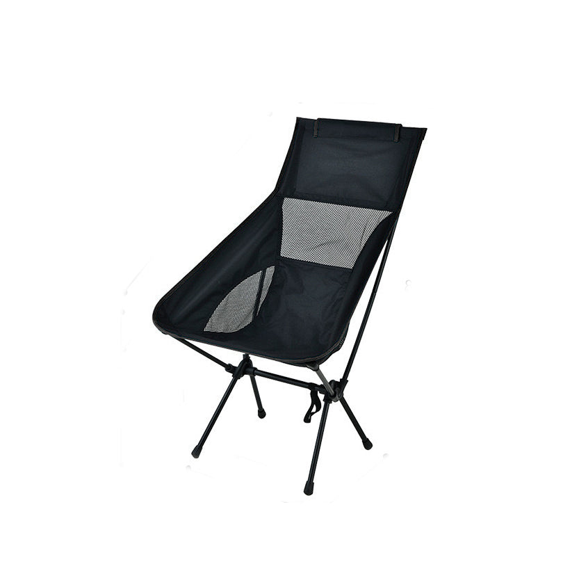 AnlarVo Camping Folding Chair- Big Size, Black