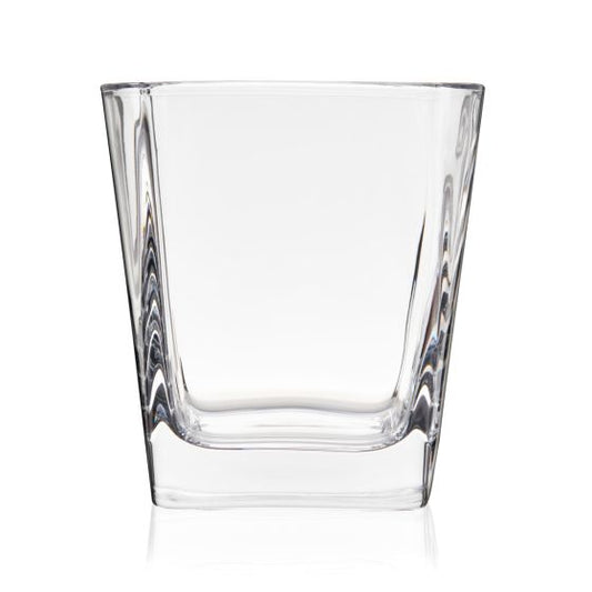 AnlarVo Square Bottom Short Tumbler Glasses, Set of 6, 8.5oz / 250ml