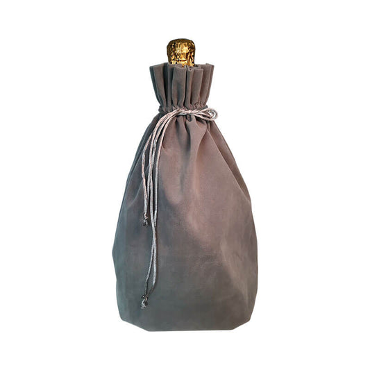 AnlarVo Lunar Rock Luxury Velvet Champagne Gift Bags, big size, 7 Pack