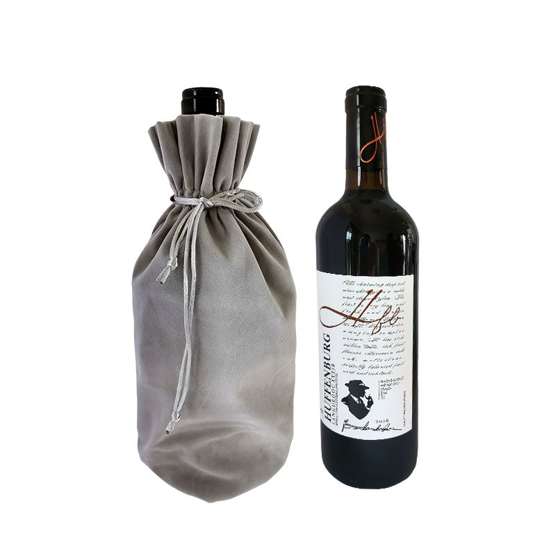 AnlarVo Lunar Rock Classy Velvet Wine Bag, Regular Size, 7 Pack