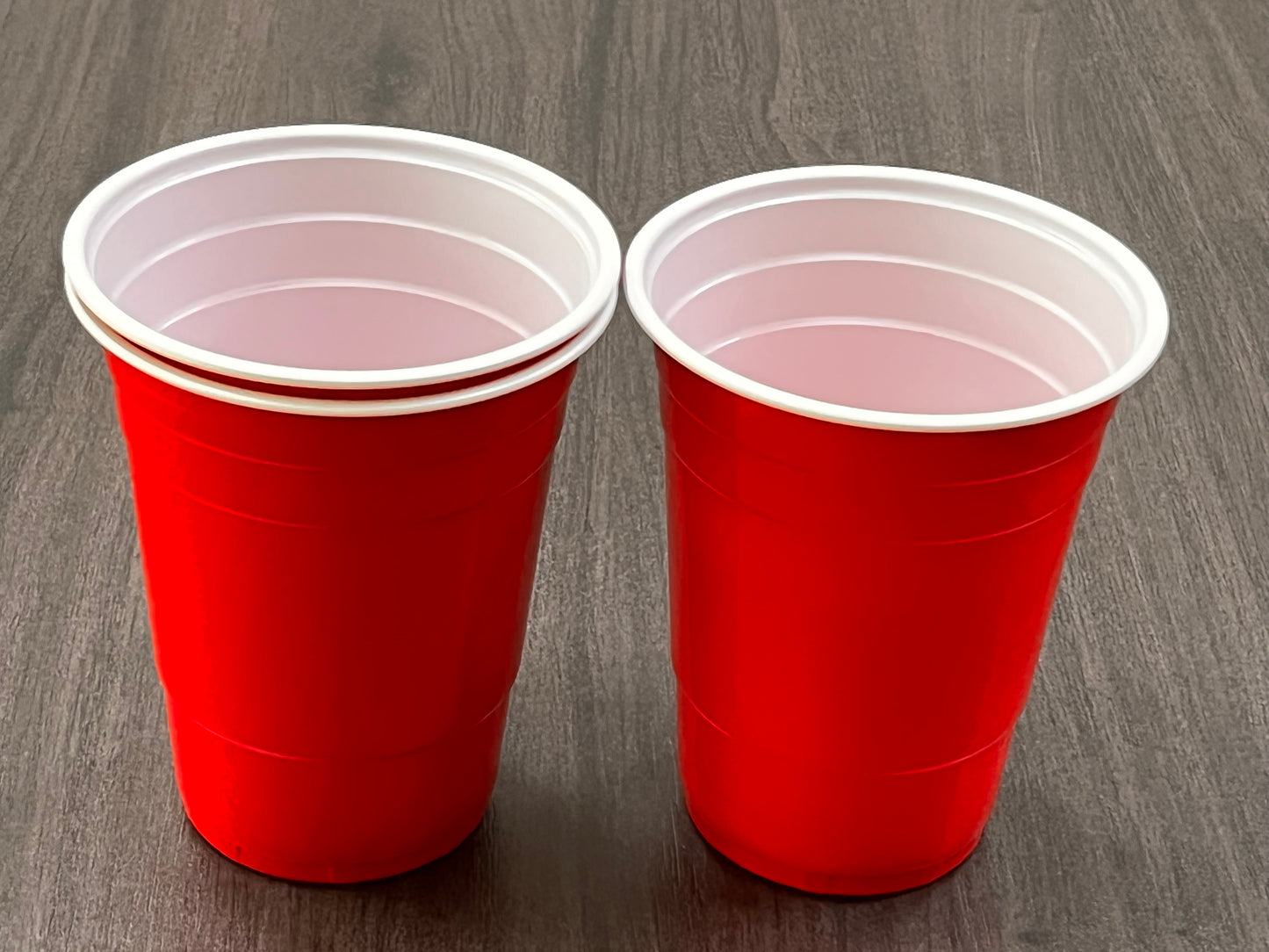 AnlarVo 16 oz Red Plastic Drinking Cups, 60 pack