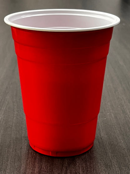 AnlarVo 16 oz Red Plastic Drinking Cups, 60 pack