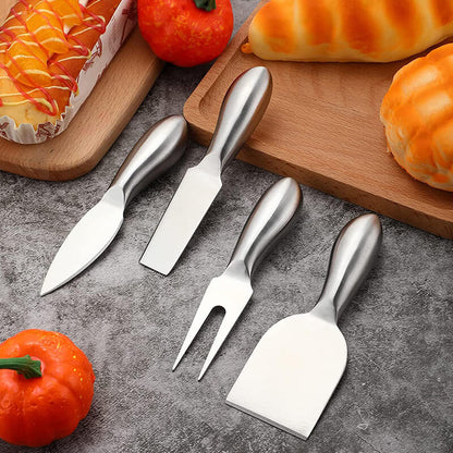 AnlarVo Stainless Steel Cheese Knife Set of 4