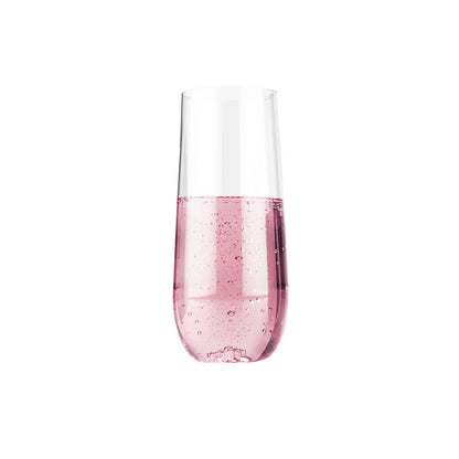 AnlarVo Plastic Stemless Champagne Flute Set oF 4