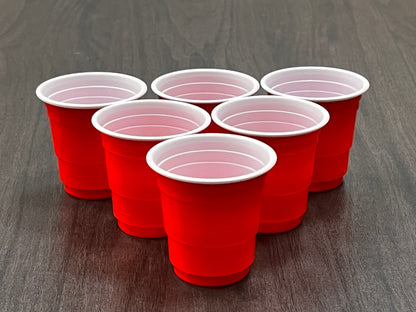 AnlarVo 2oz Red Disposable Shot Cups, 100 pack