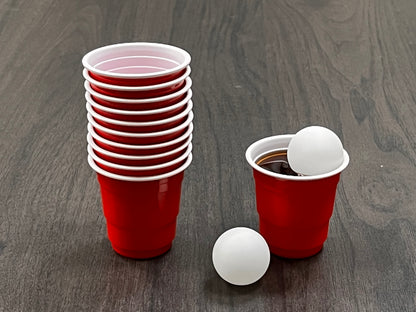 AnlarVo 2oz Red Disposable Shot Cups, 100 pack