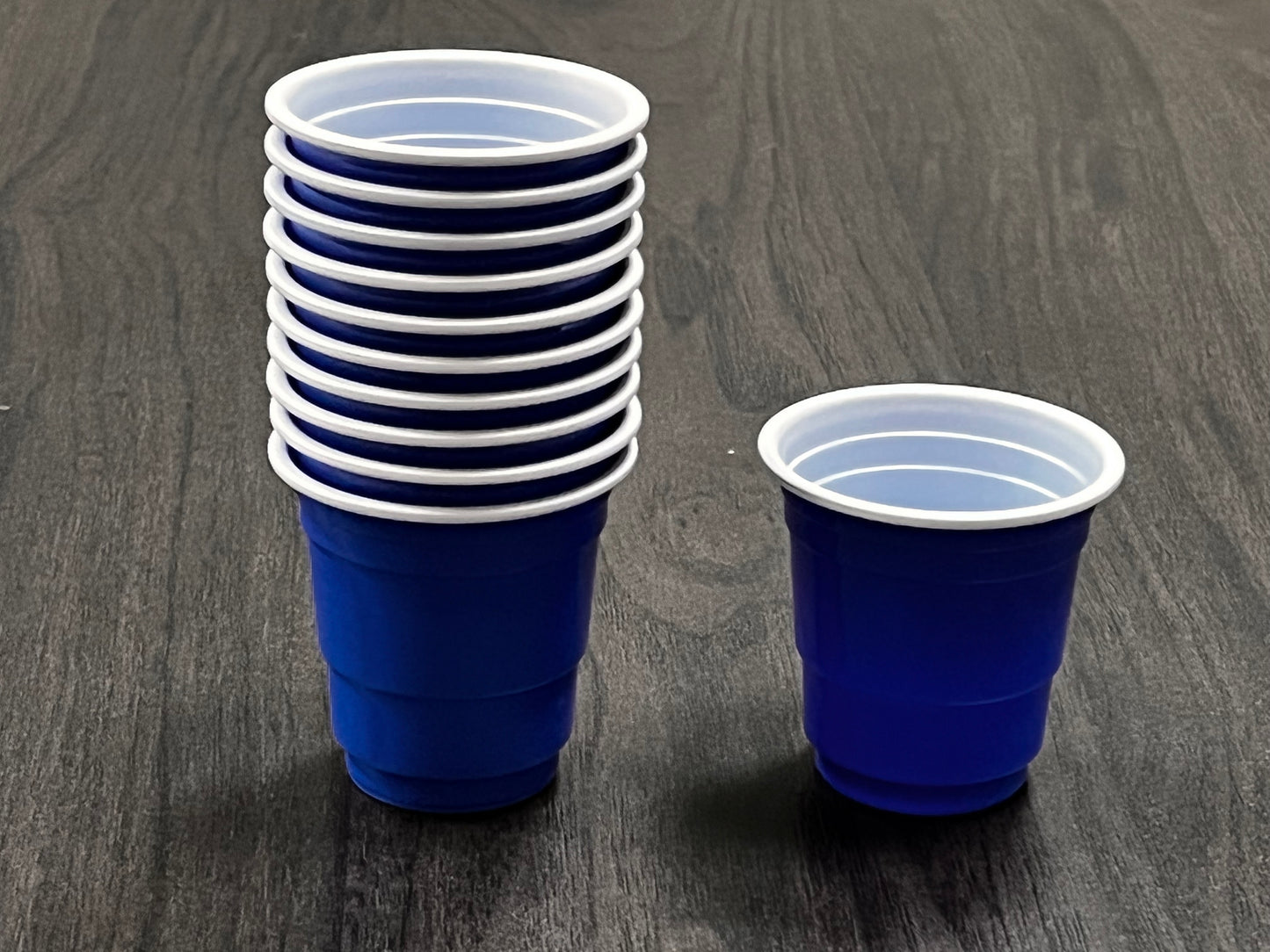 AnlarVo 2oz Blue Disposable Tasting Cups, 100 pack