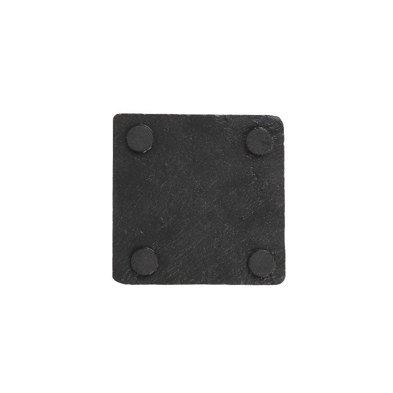 AnlarVo Natural Slate Stone Coasters, 4 Pack